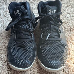 Under Armour Black Mesh Sneakers